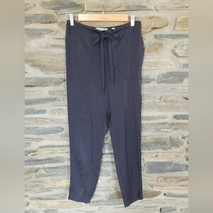 Vince. Silky Pants Joggers Navy Blue XS
